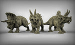 Triceratops Dinosaur Resin Miniatures for DnD | Tabletop Gaming