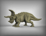 Triceratops Dinosaur Resin Miniatures for DnD | Tabletop Gaming
