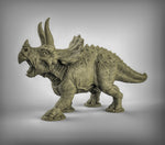 Triceratops Dinosaur Resin Miniatures for DnD | Tabletop Gaming