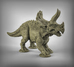 Triceratops Dinosaur Resin Miniatures for DnD | Tabletop Gaming