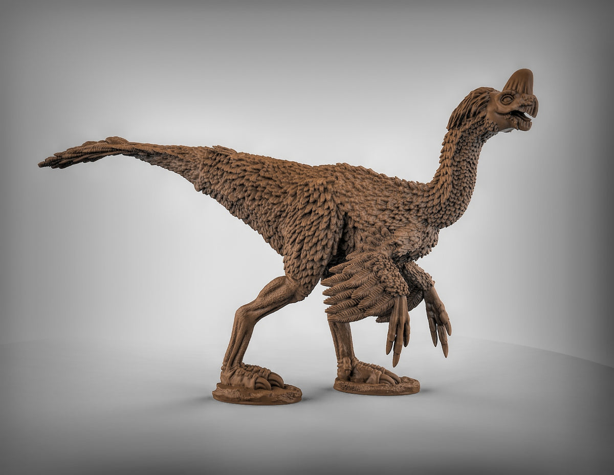 Oviraptor Dinosaurs Resin 3D Models for Dungeons & Dragons & Board RPGs