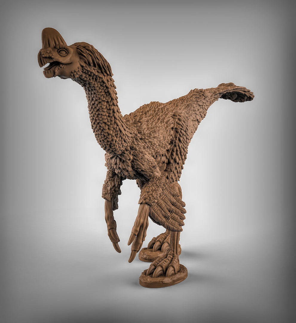Oviraptor Dinosaurs Resin 3D Models for Dungeons & Dragons & Board RPGs