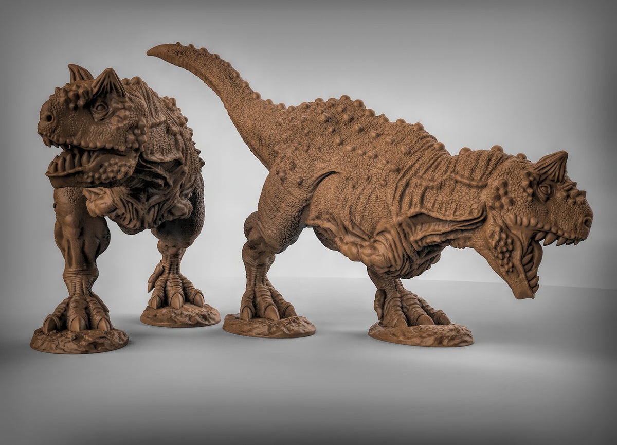 Carnotaurus Dinosaur Resin Models for Dungeons & Dragons & Board RPGs