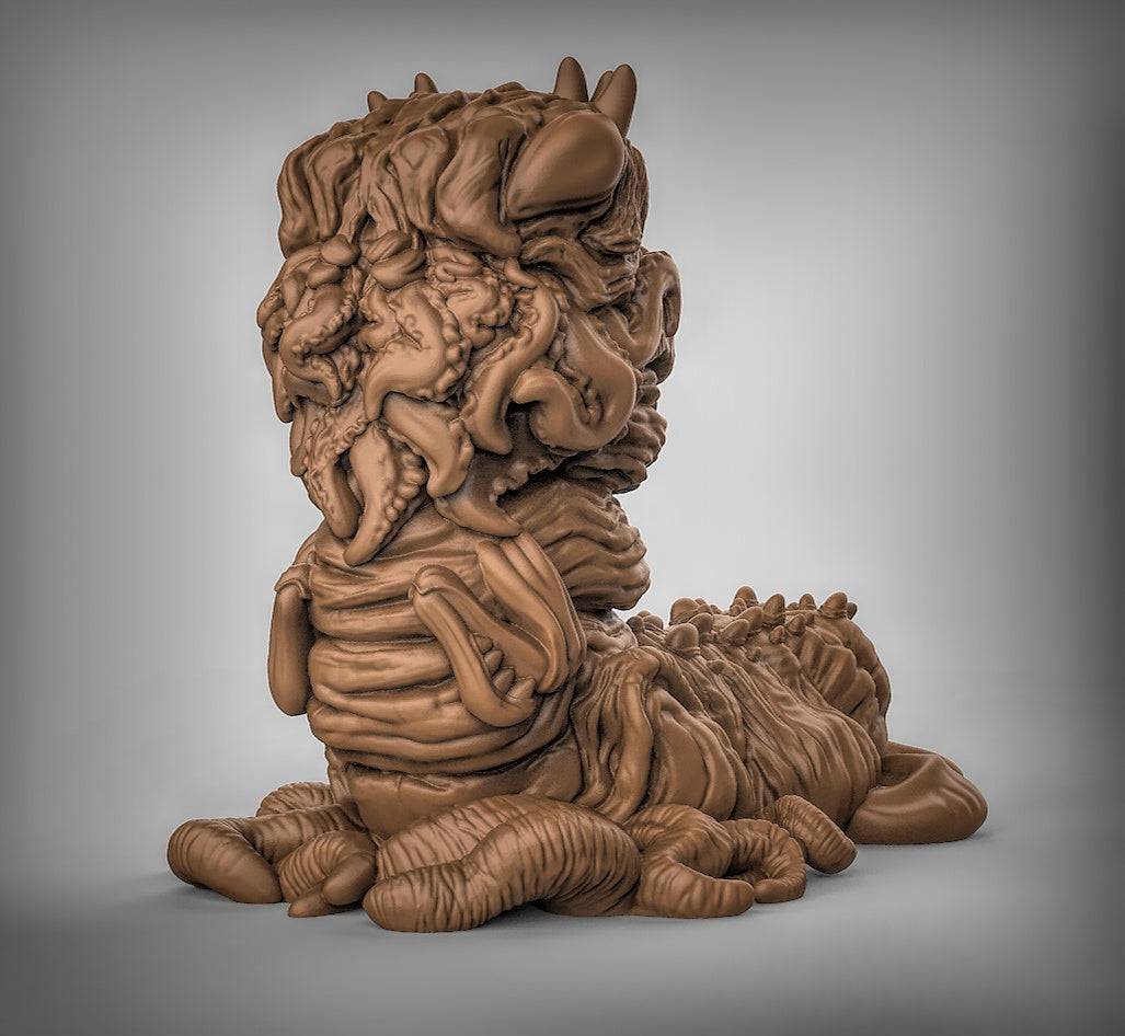 Carrion Crawler Resin 3D Models for Dungeons & Dragons & Board RPGs