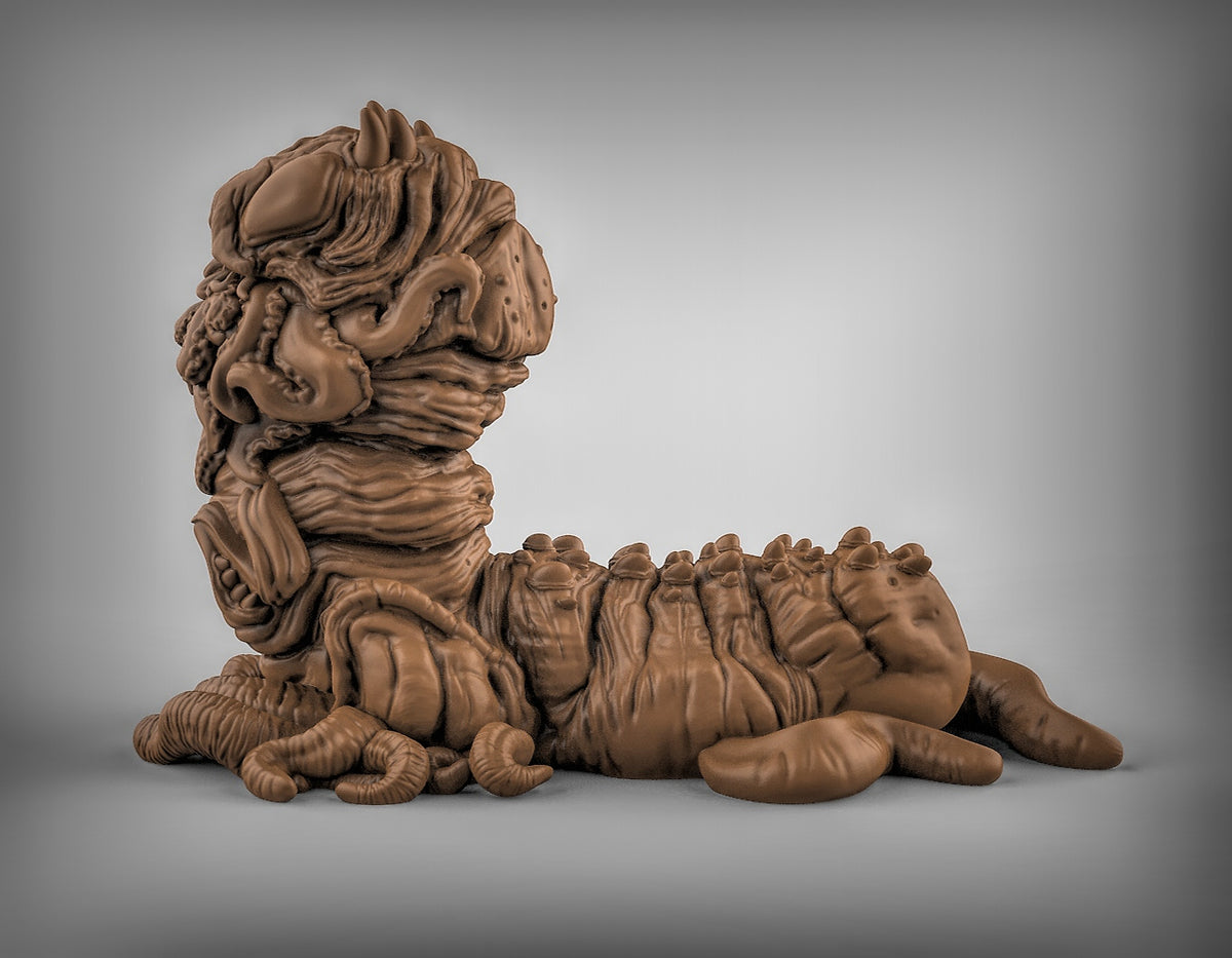 Carrion Crawler Resin 3D Models for Dungeons & Dragons & Board RPGs