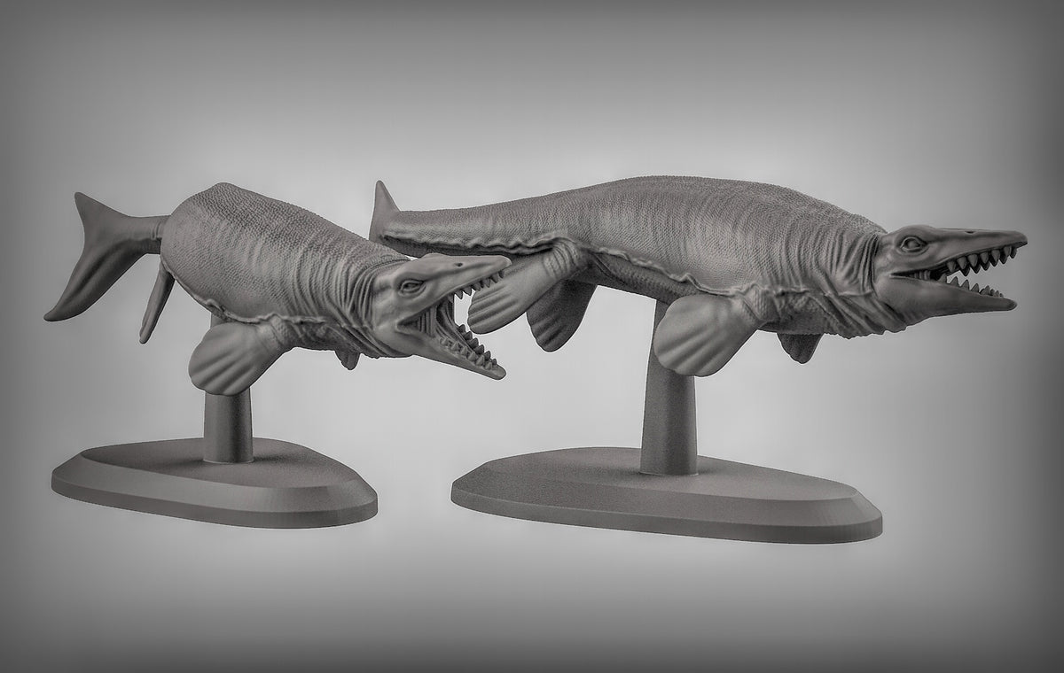 Mosasaurus Dinosaurs Resin Models for Dungeons & Dragons & Board RPGs