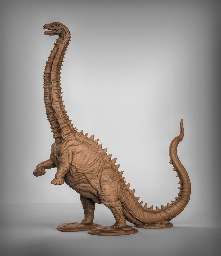 Diplodocus Dinosaur Resin Miniature for DnD | Tabletop Gaming