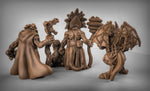 Kobold Spell Casters Resin 3D Models for Dungeons & Dragons & Board RPGs
