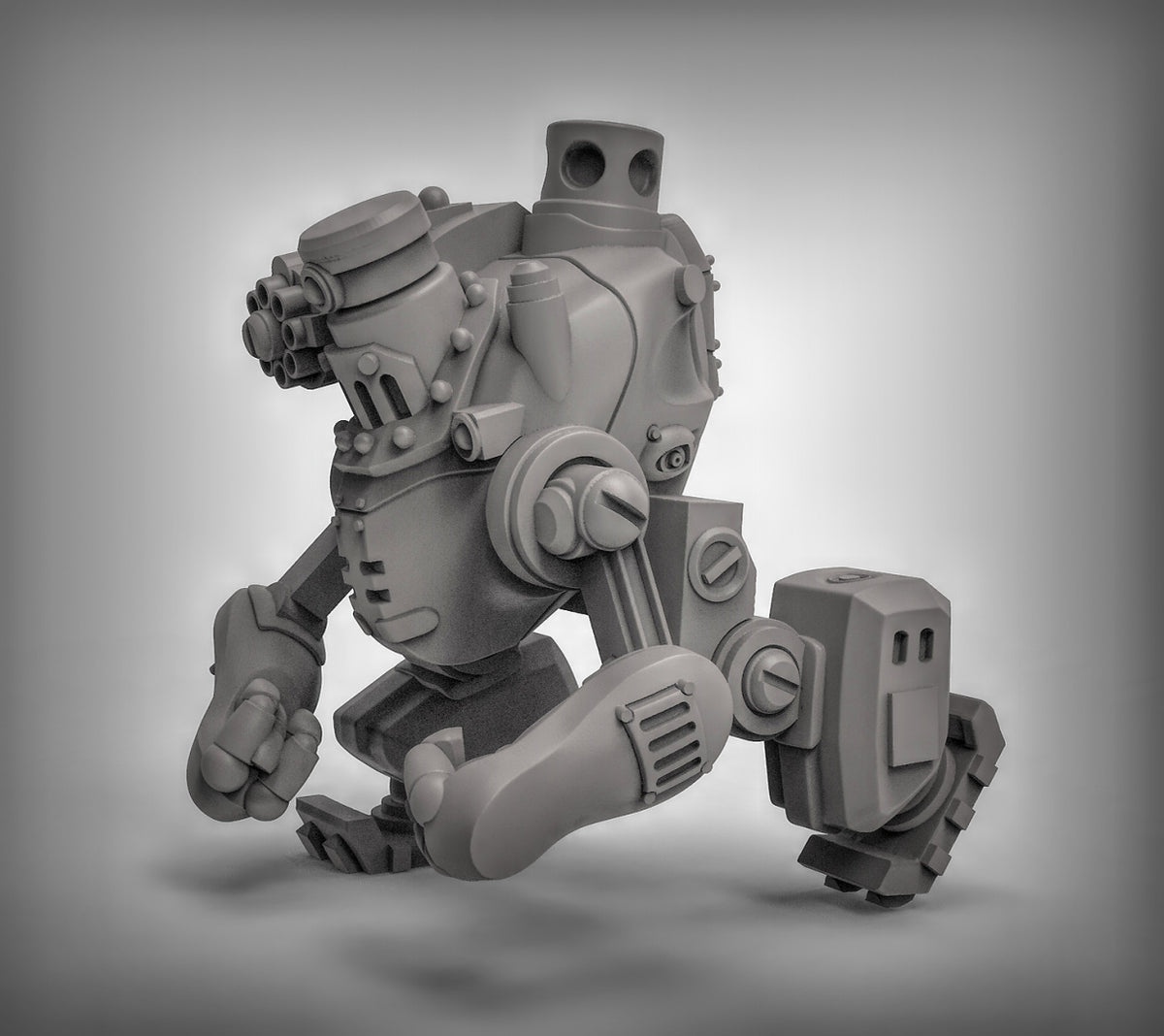 Robots Resin Miniature for DnD | Tabletop Gaming