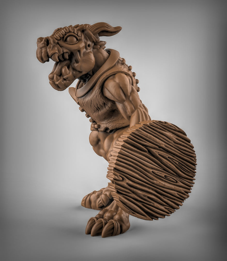 Kobolds with Sword and Shield Resin Miniature for DnD | Tabletop Gaming