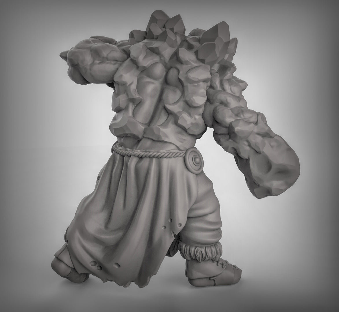 Frost Giant Elementalist Resin Models for Dungeons & Dragons & Board RPGs