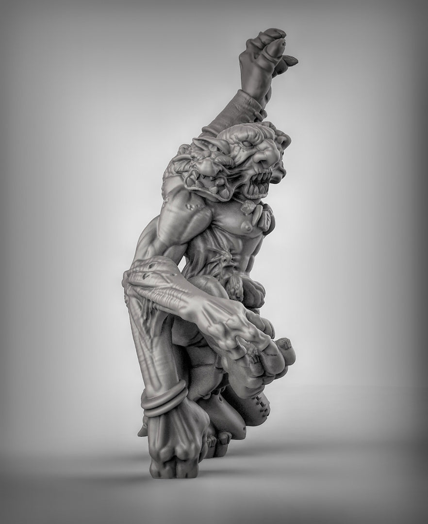 Dire Troll Resin 3D Models for Dungeons & Dragons & Board RPGs