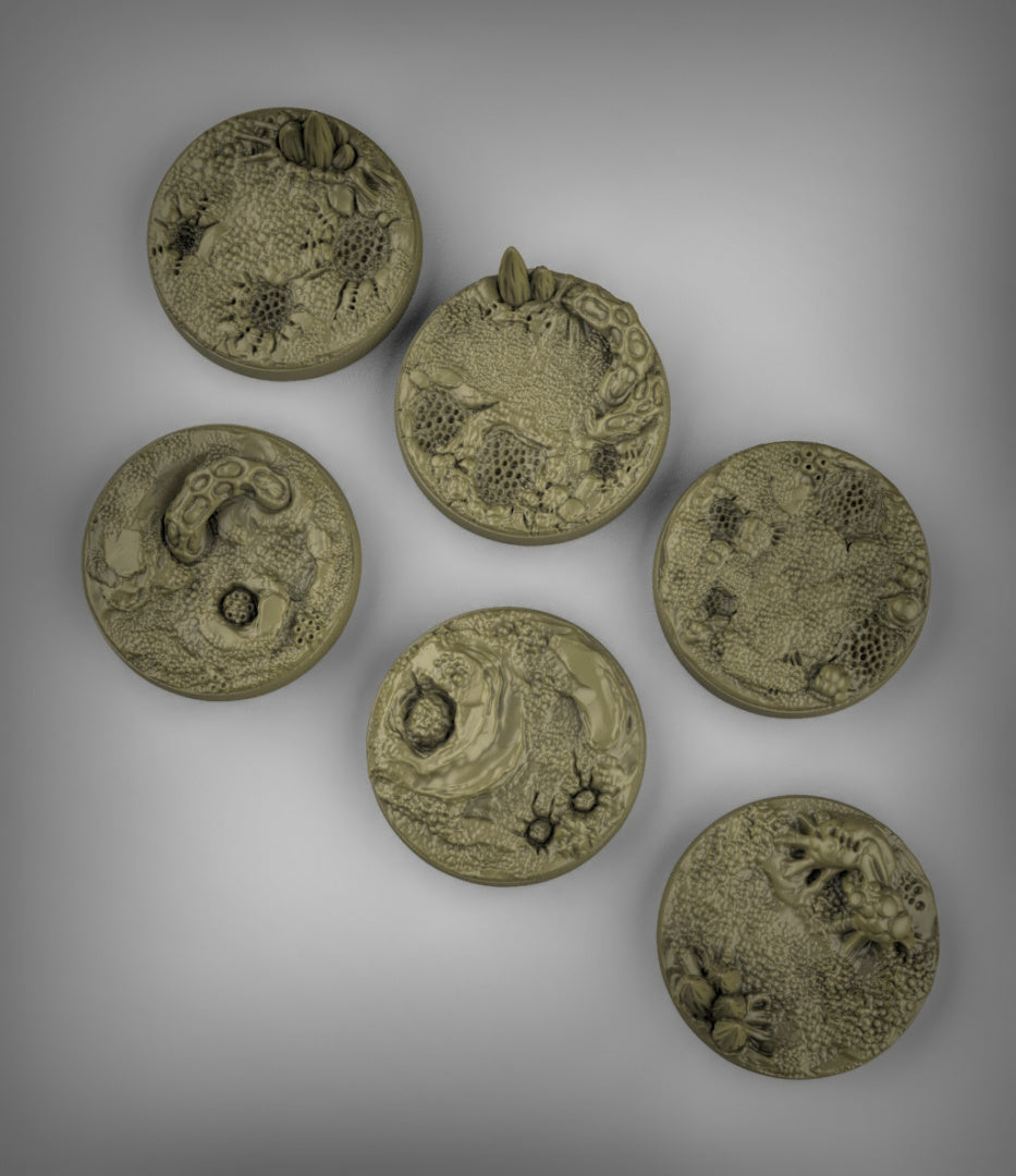 Plague Bases Resin 3D Models for Dungeons & Dragons & Board RPGs