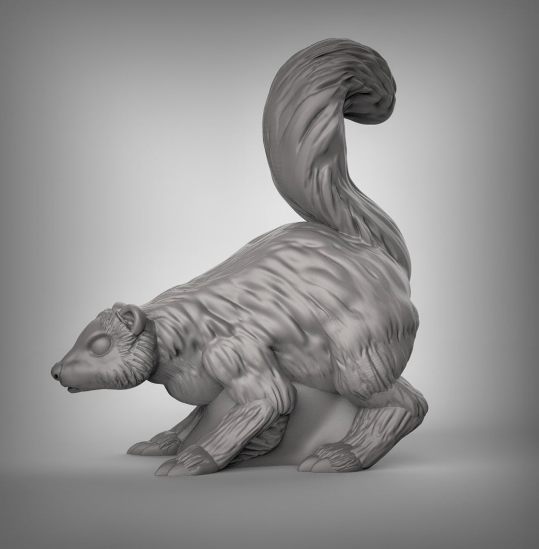Skunks Resin Miniature for DnD | Tabletop Gaming