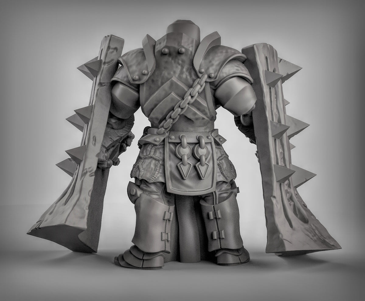 Fire Giant Dreadnoughts x 2 Resin Models for Dungeons 'n Dragons & Board RPGs