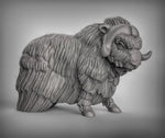 Musk Ox Resin 3D Models for Dungeons & Dragons & Board RPGs