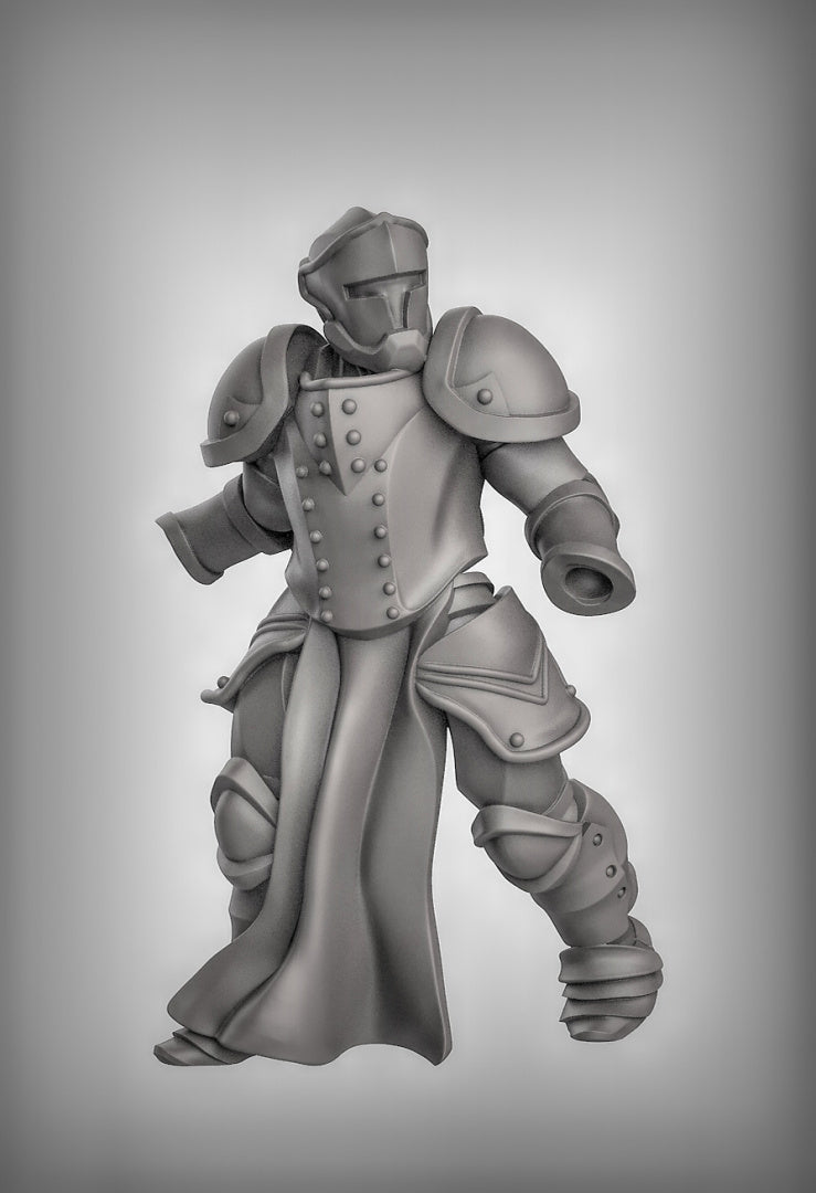Warforged Fighters 1 Resin Miniature Models for DnD | Tabletop Gaming