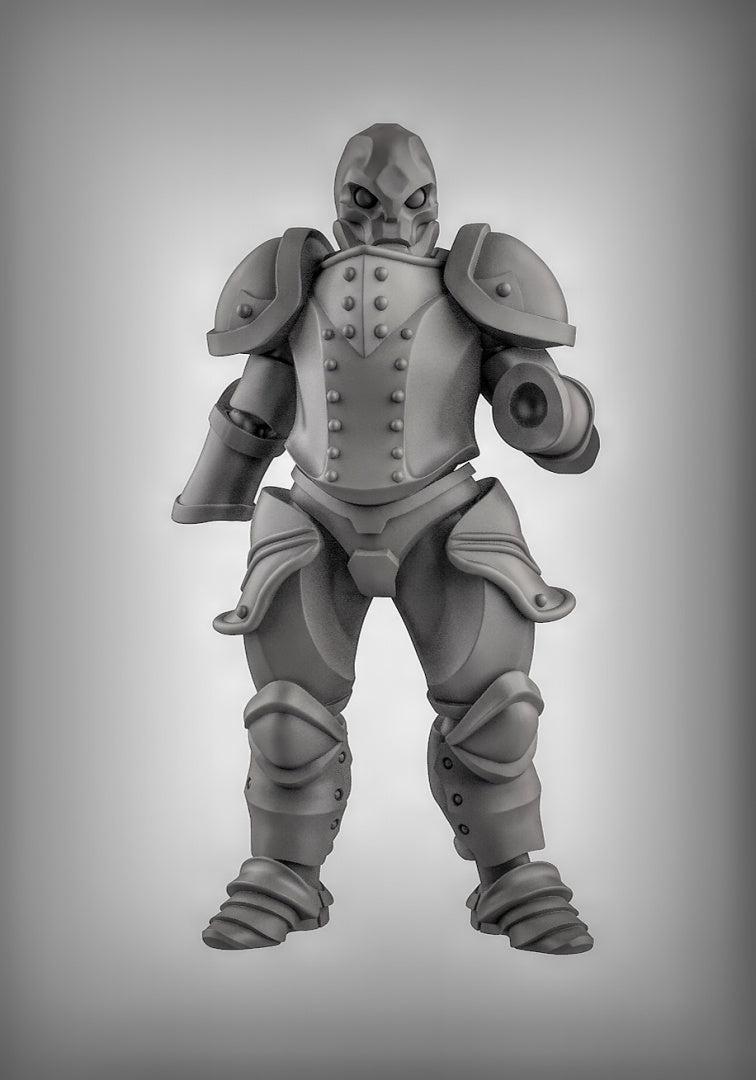 Warforged Fighters 3 Resin Miniature for DnD | Tabletop Gaming