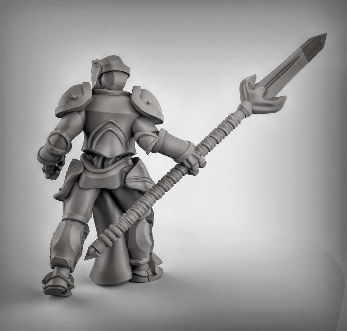 Warforged Fighters 1 Resin Miniature Models for DnD | Tabletop Gaming