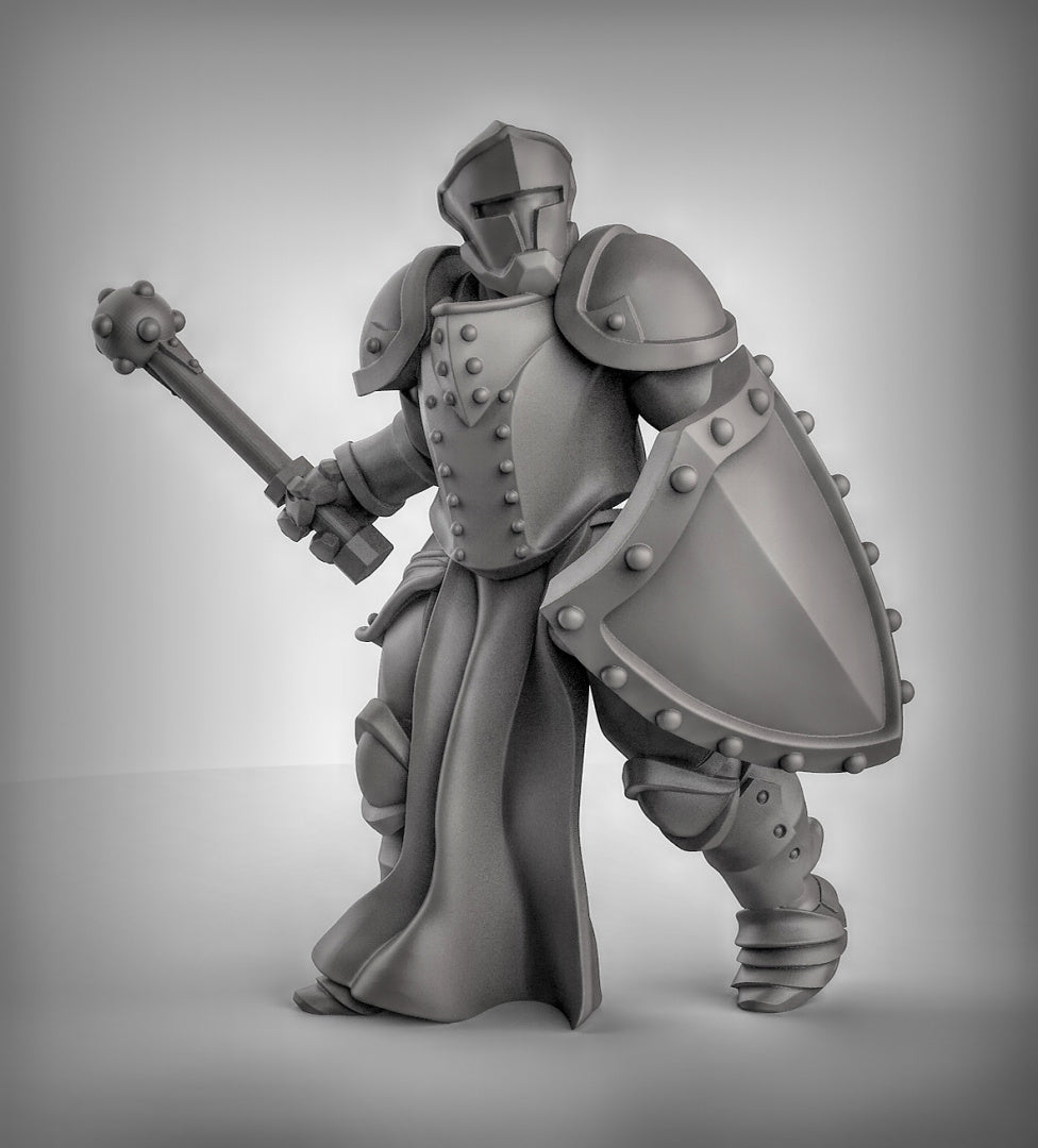 Warforged Fighters 1 Resin Miniature Models for DnD | Tabletop Gaming