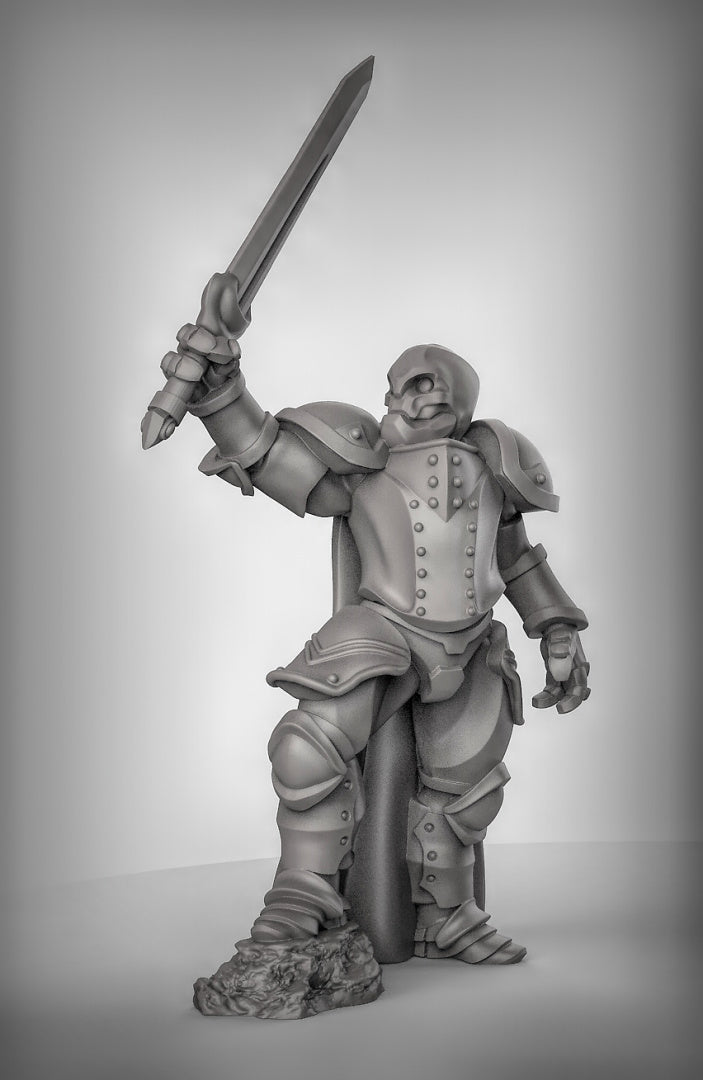 Warforged Fighters 2 Resin Miniature for DnD | Tabletop Gaming