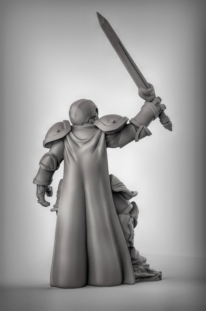 Warforged Fighters 2 Resin Miniature for DnD | Tabletop Gaming
