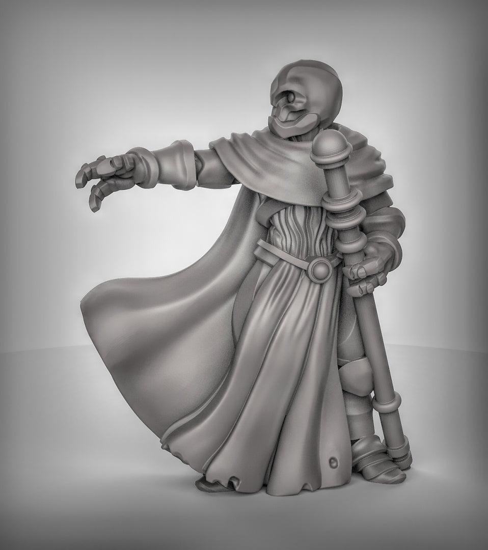 Warforged Spell Casters (Set A) Resin Miniature for DnD | Tabletop Gaming