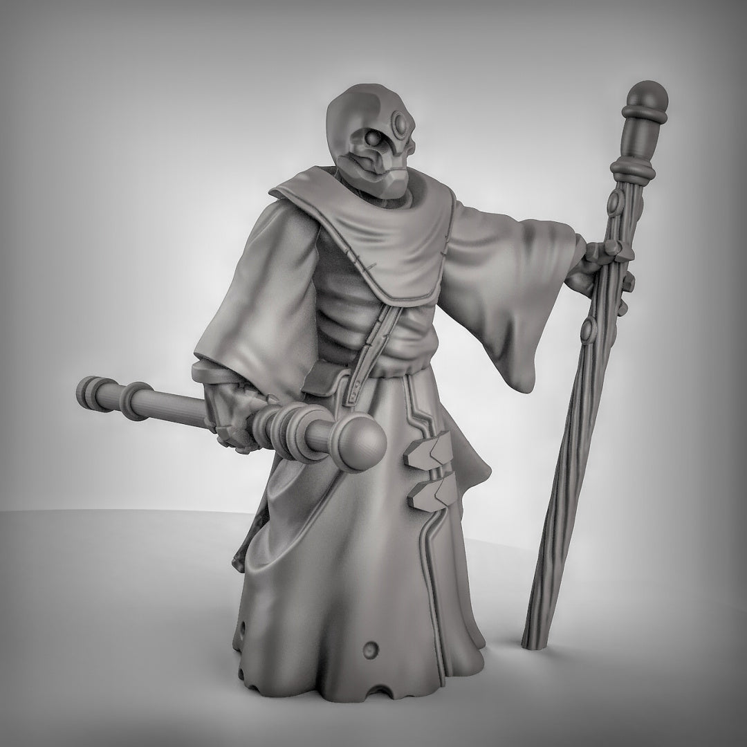 Warforged Spell Casters 3 Resin Miniature for DnD | Tabletop Gaming