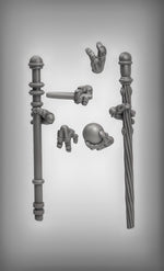 Warforged Spell Casters (Set A) Resin Miniature for DnD | Tabletop Gaming