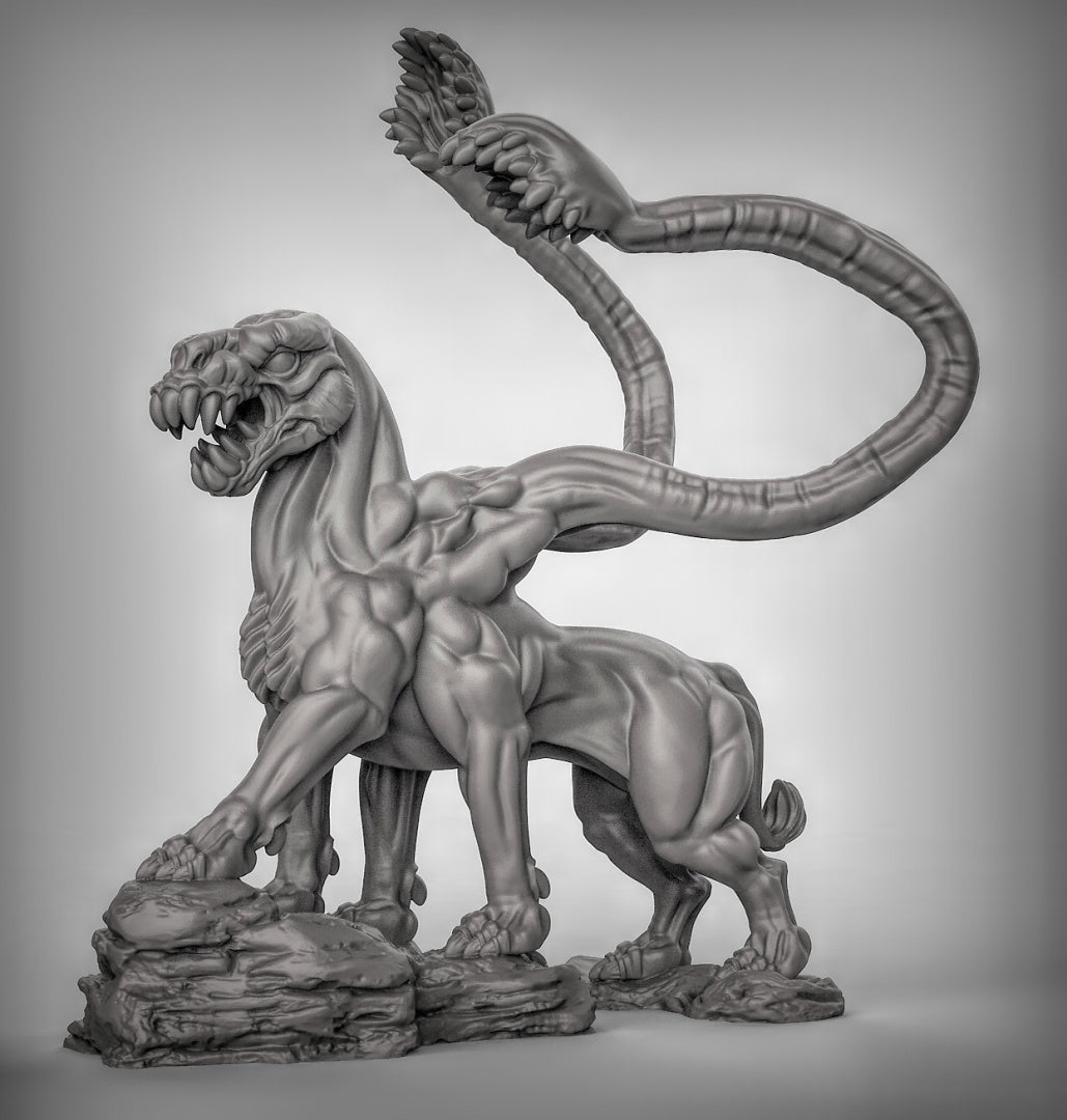 Displacer Cats Resin Models for Dungeons & Dragons & Board RPGs
