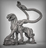 Displacer Cats Resin Models for Dungeons & Dragons & Board RPGs