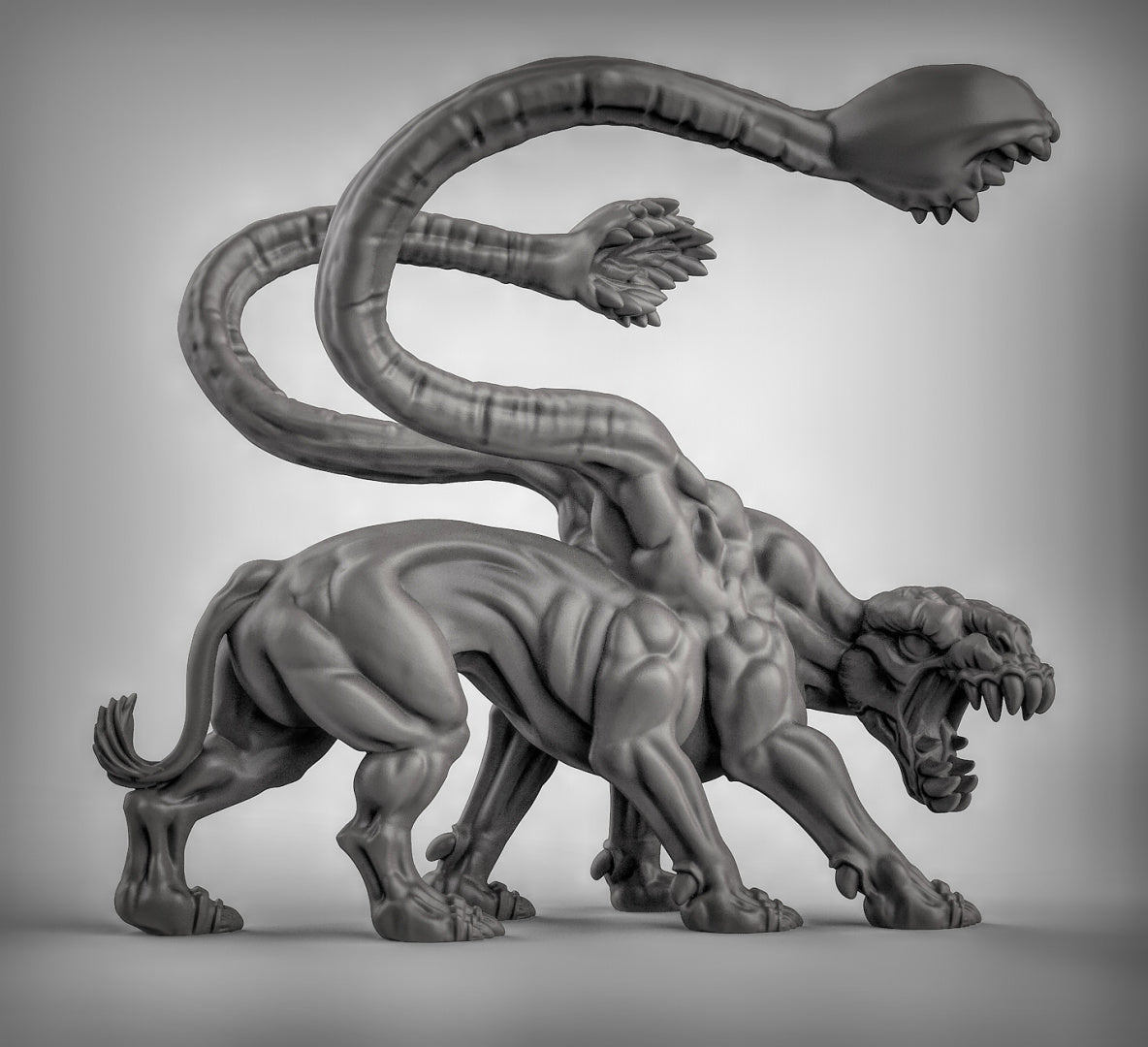 Displacer Cats Resin Models for Dungeons & Dragons & Board RPGs