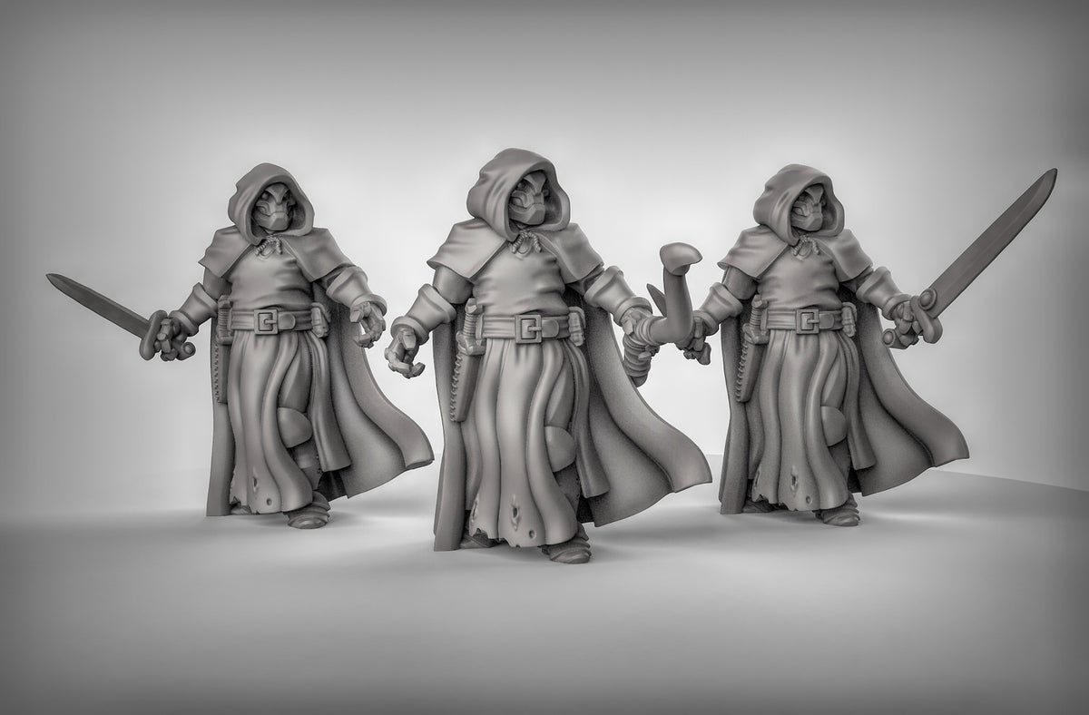 Warforged Rangers Resin Miniature Models for DnD | Tabletop Gaming