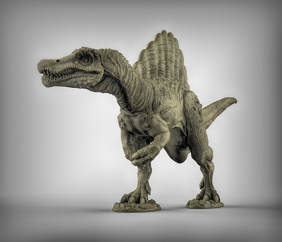 Spinosaurus Dinosaur (Pair) Resin Miniature for DnD | Tabletop Gaming