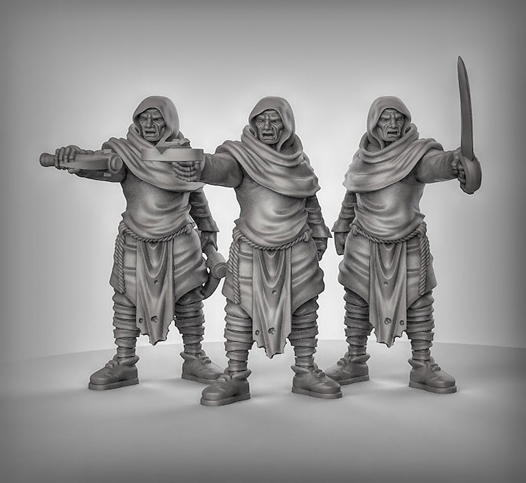 Assassins Resin Models for Dungeons & Dragons & Board RPGs