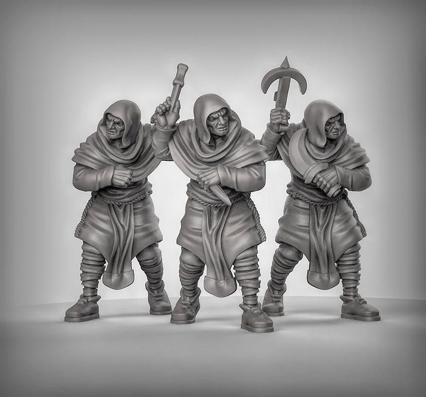 Assassins Resin Models for Dungeons & Dragons & Board RPGs