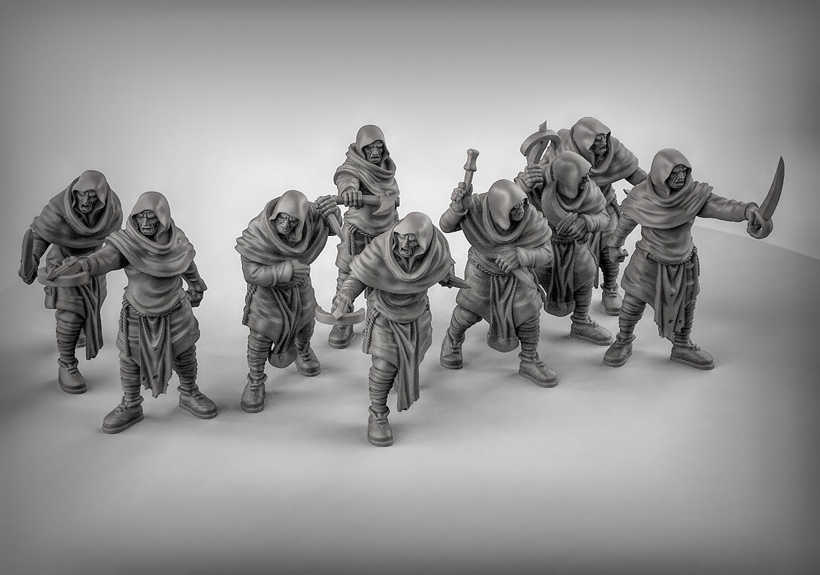 Assassins Resin Models for Dungeons & Dragons & Board RPGs
