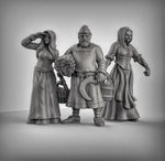 NPC's 1 Resin 3D Models for Dungeons & Dragons & Board RPGs
