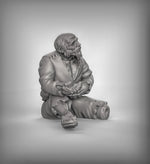 NPC's Beggar's Resin 3D Models for Dungeons & Dragons & Board RPGs