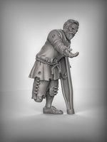 NPC's Beggar's Resin 3D Models for Dungeons & Dragons & Board RPGs