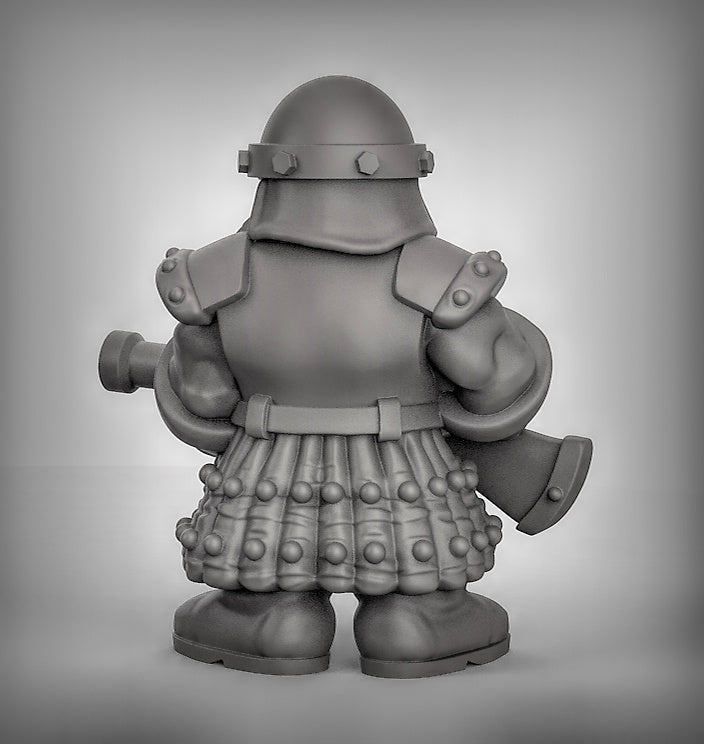 Dwarves with Rifles Resin Miniature for DnD | Tabletop Gaming