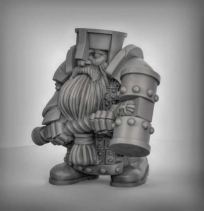 Dwarves with Hammers Resin Miniature for DnD | Tabletop Gaming