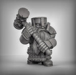 Dwarves with Hammers Resin Miniature for DnD | Tabletop Gaming