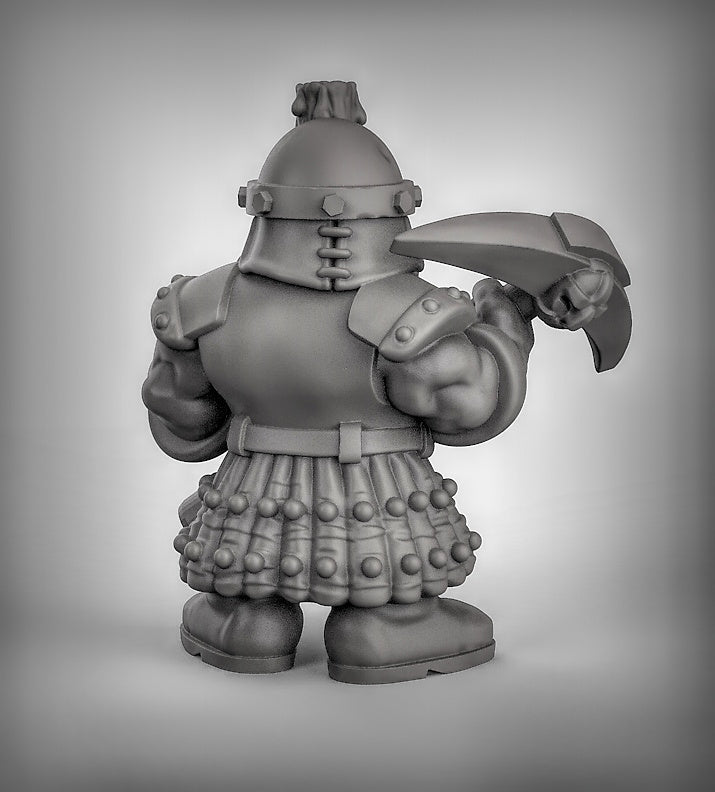 Dwarf miners Resin 3D Models for Dungeons & Dragons & Board RPGs