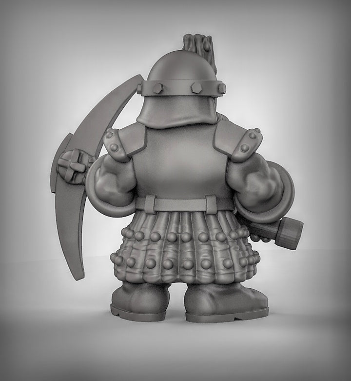 Dwarf miners Resin 3D Models for Dungeons & Dragons & Board RPGs