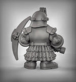 Dwarf miners Resin 3D Models for Dungeons & Dragons & Board RPGs