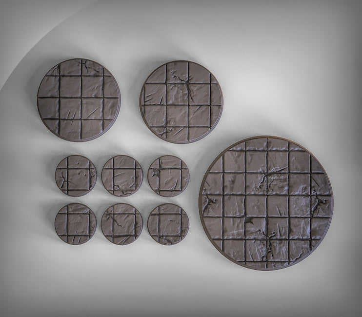 Dungeon Bases Resin 3D Models for Dungeons & Dragons & Board RPGs