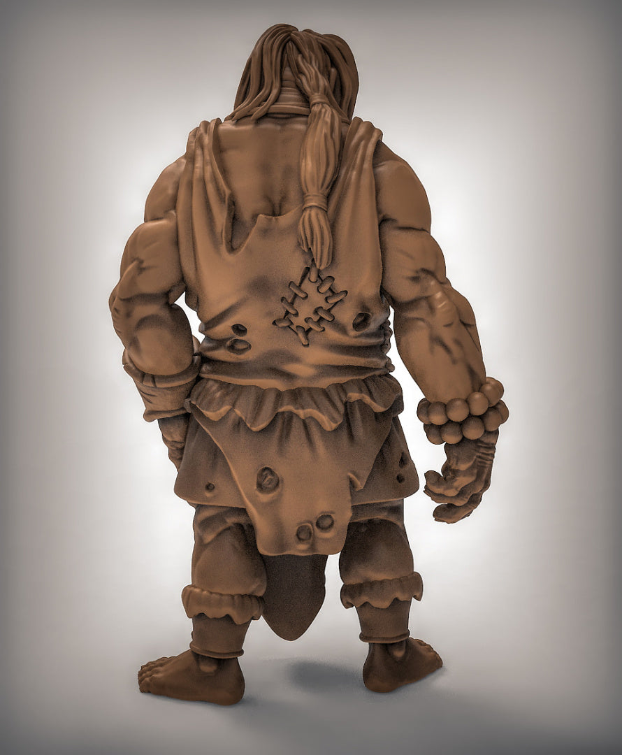 Female Hill Giant Resin Miniature Model for DnD | Tabletop Gaming