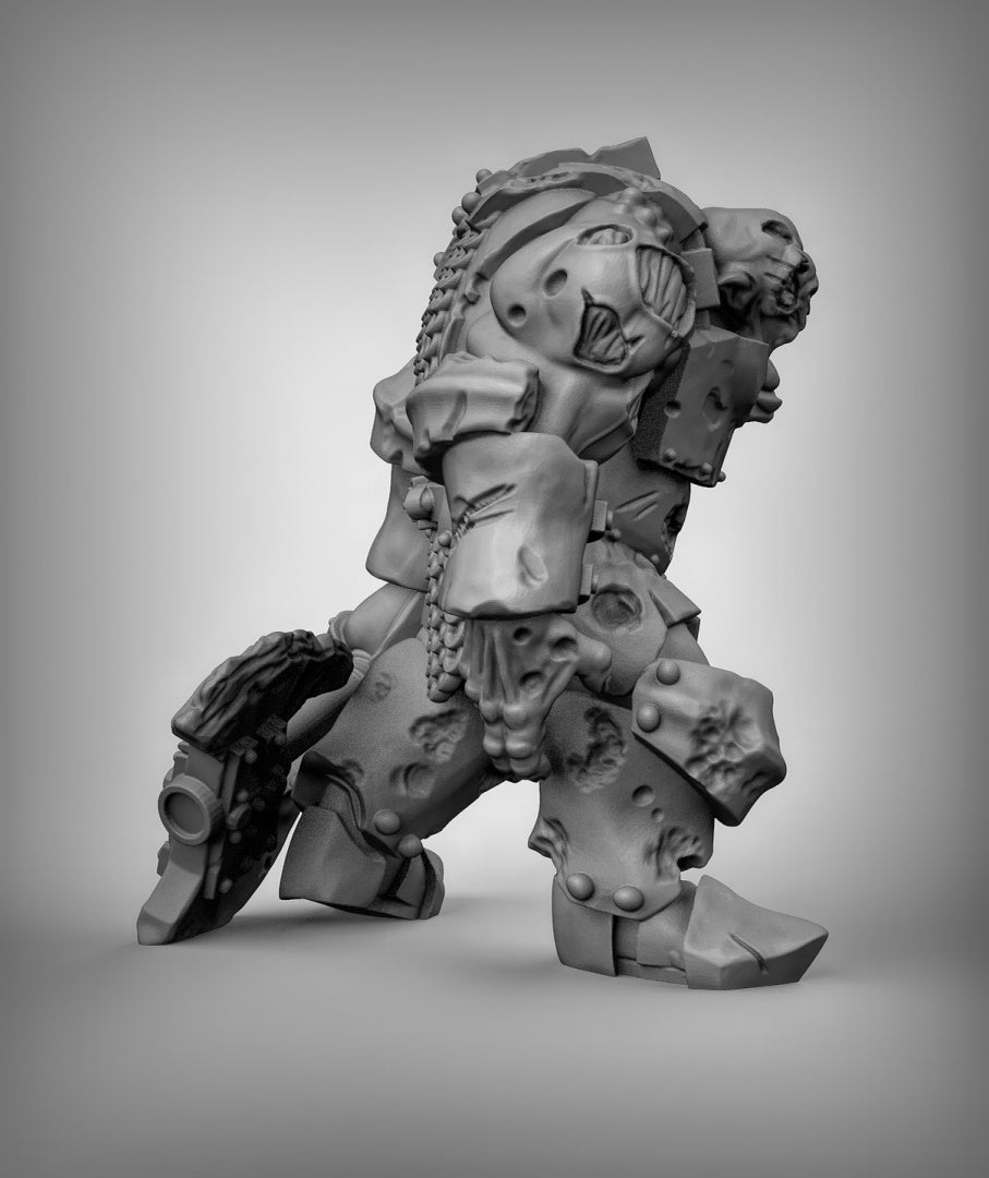 Zombie Orcs Resin 3D Models for Dungeons & Dragons & Board RPGs