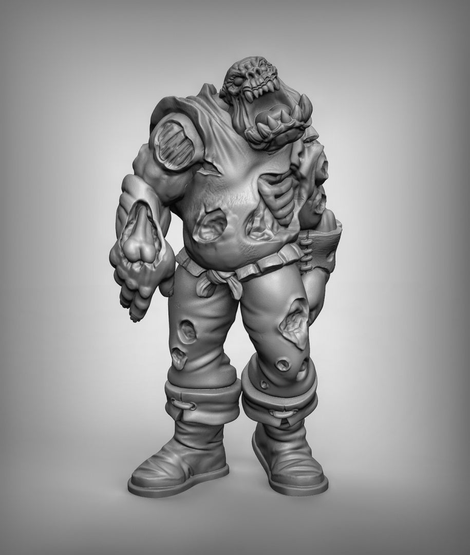 Zombie Orcs Resin 3D Models for Dungeons & Dragons & Board RPGs